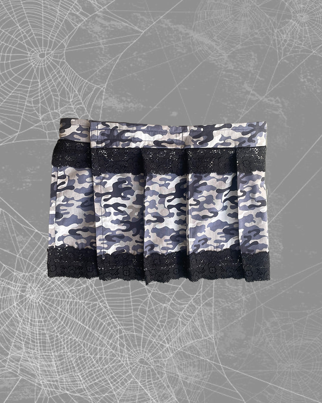 Grave Stone Camo Mini Skirt