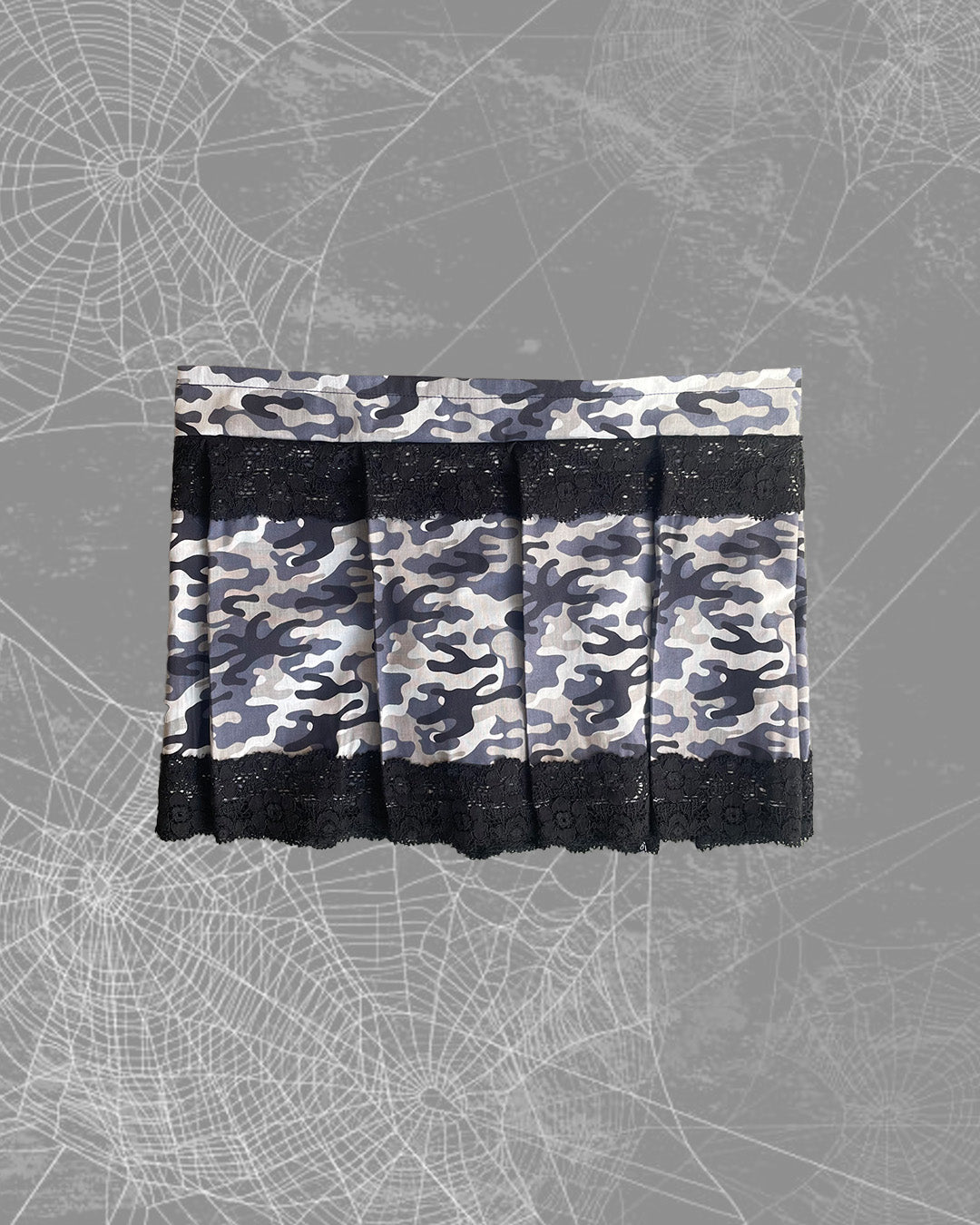 Grave Stone Camo Mini Skirt