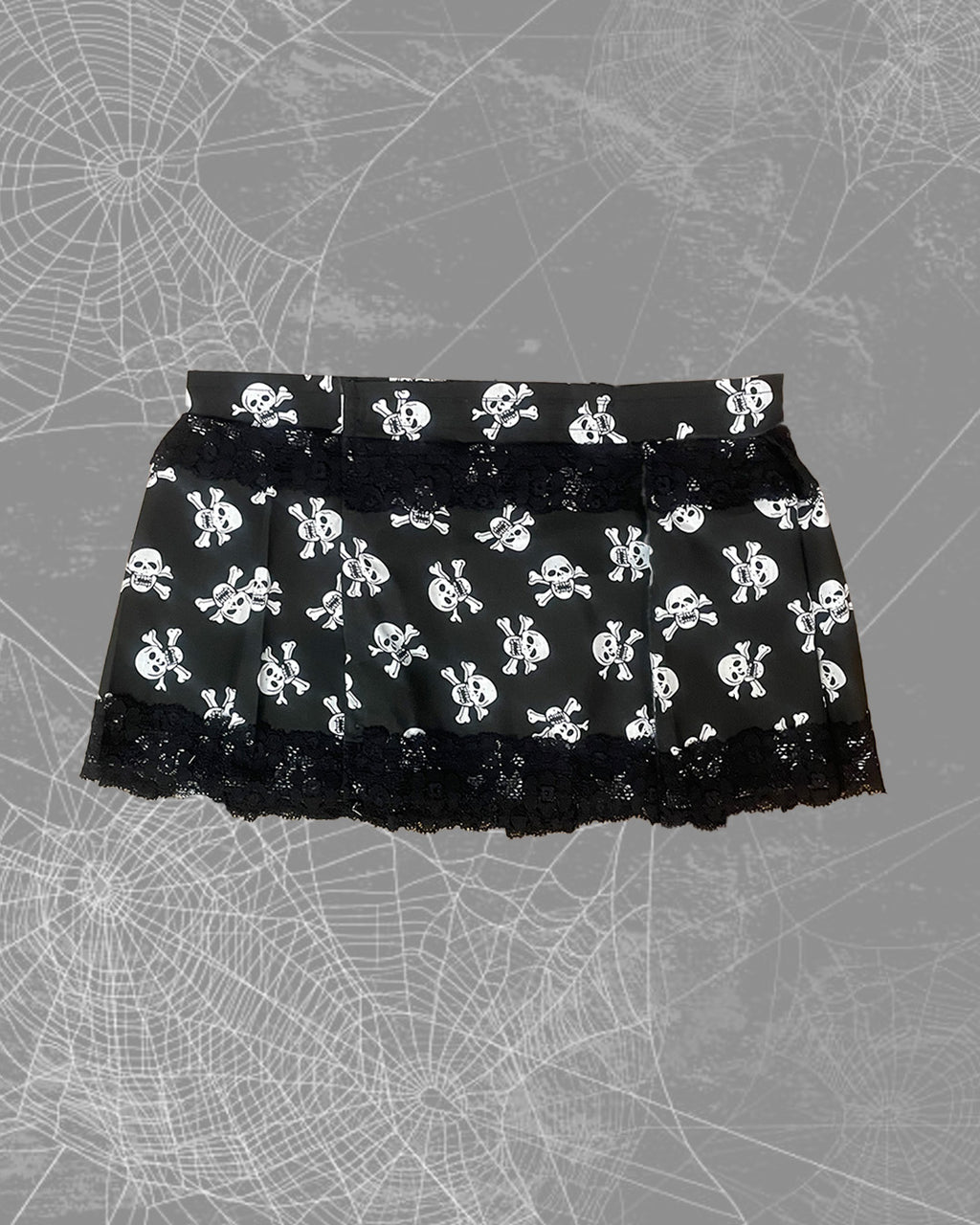 Skull's Heaven Mini Skirt