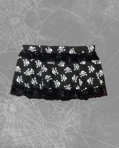 Skull's Heaven Mini Skirt
