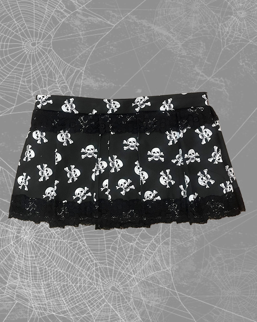 Skull's Heaven Mini Skirt