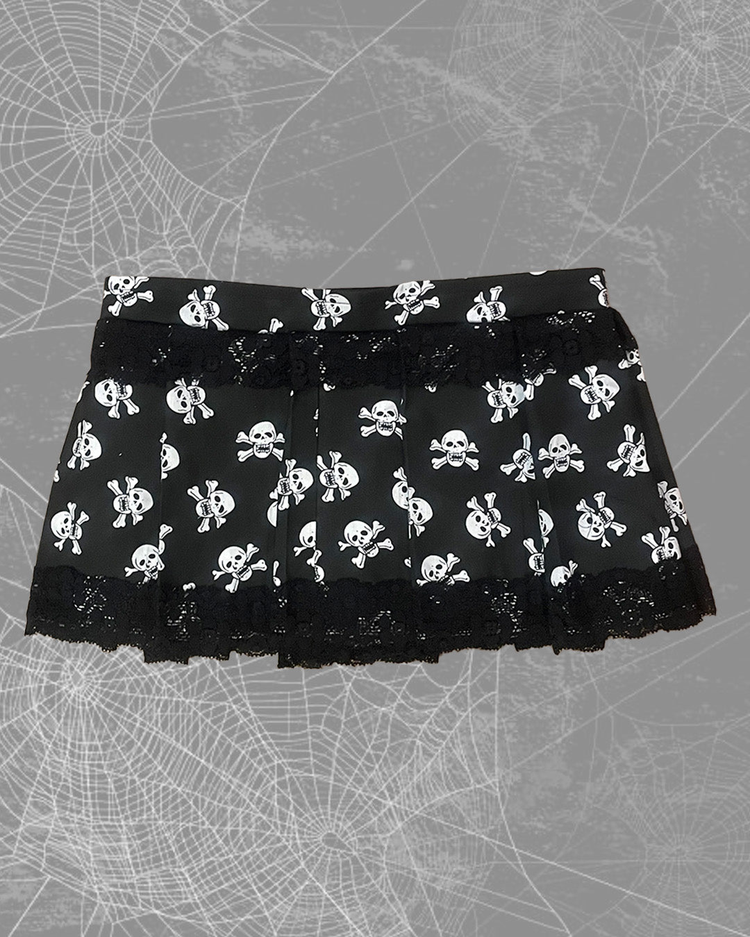 Skull's Heaven Mini Skirt